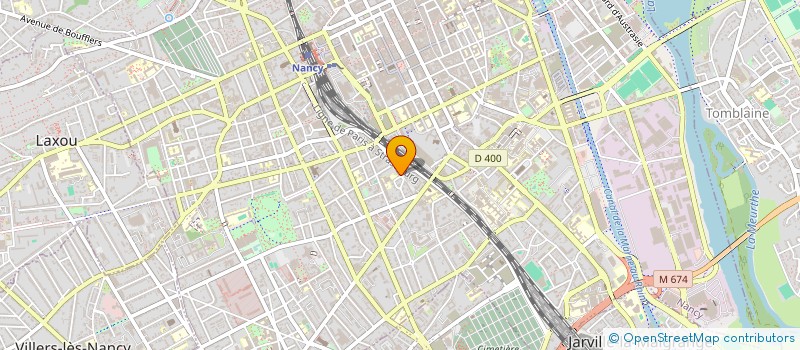 localisation de l'entreprise NANCY SPORTS COMBAT  NANCY