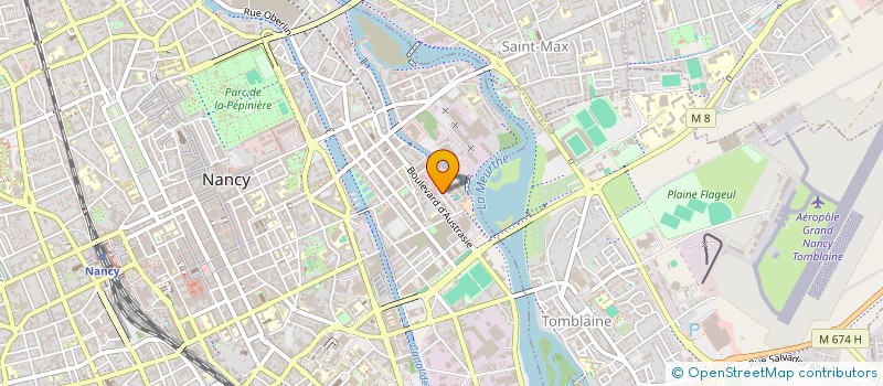 localisation de l'entreprise NANCY SUD LORRAINE GE  NANCY