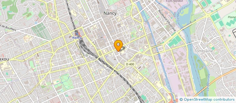 localisation de l'entreprise NANCY TELEKOM  NANCY