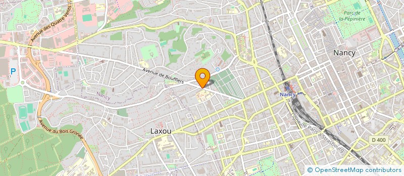 localisation de l'entreprise NANCY TOURNAMENT SKILLED CORPORATION (N.T.S.C.)  NANCY