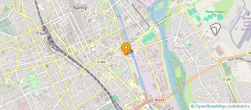 localisation de l'entreprise NANCY TRANSPORTS à NANCY