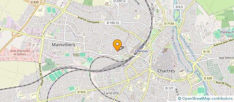 localisation de l'entreprise NANCYAL à MAINVILLIERS