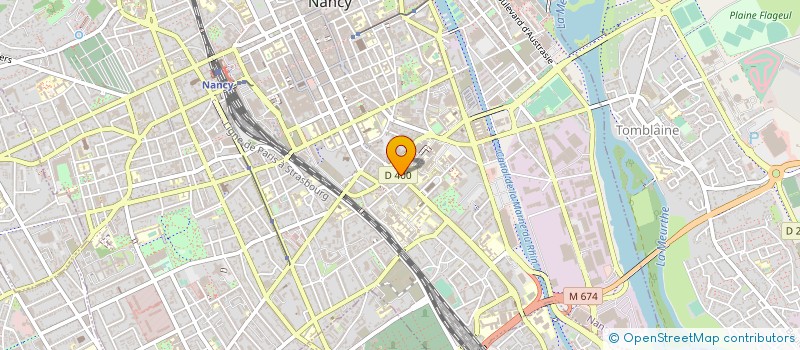 localisation de l'entreprise NANCYCLOTEP  NANCY