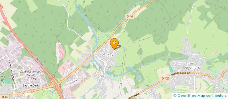 localisation de l'entreprise NANCYMAX  VAUDEVILLE