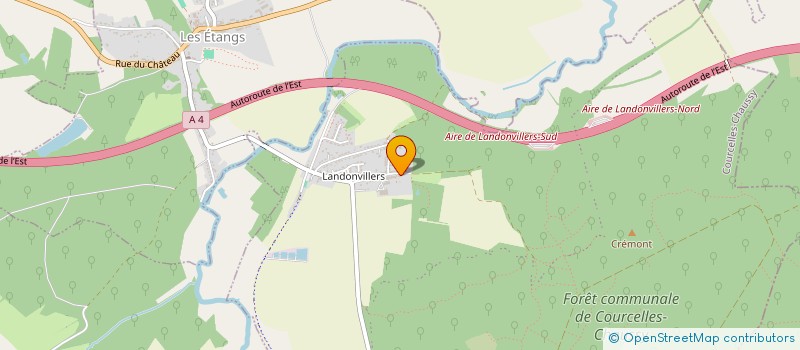 localisation de l'entreprise NANCYNELLA à COURCELLES-CHAUSSY
