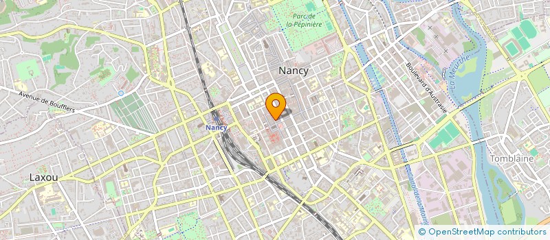localisation de l'entreprise NANCYPHONIQUE  NANCY