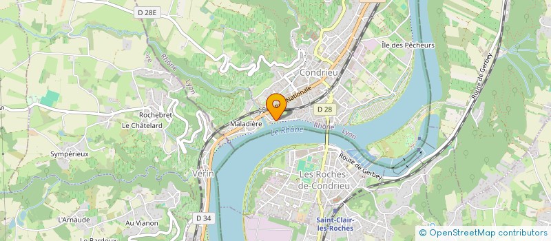 localisation de l'entreprise NANDA  CONDRIEU