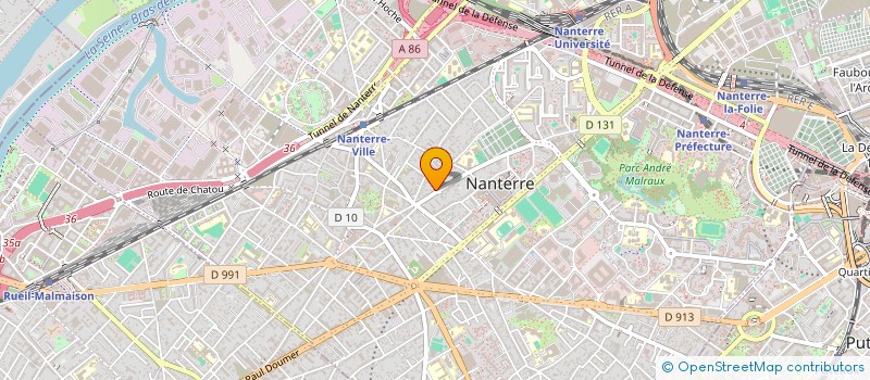 localisation de l'entreprise NANDA SYSTEMS  NANTERRE