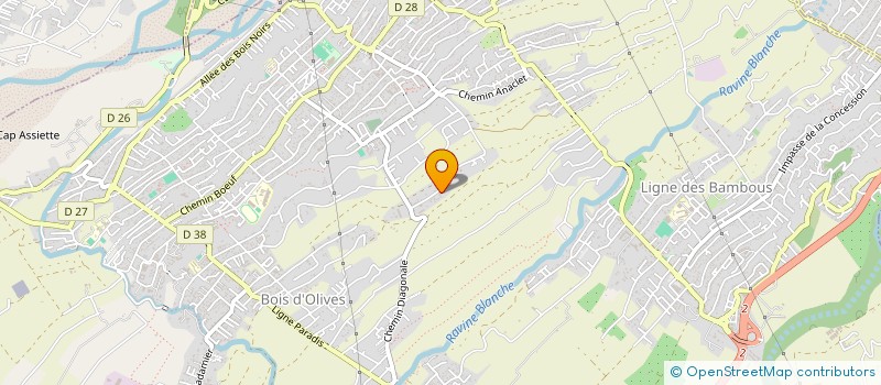 localisation de l'entreprise NANDINI FASHION  SAINT-PIERRE