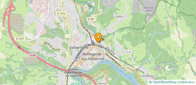 localisation de l'entreprise NANDINVEST à VALSERHONE