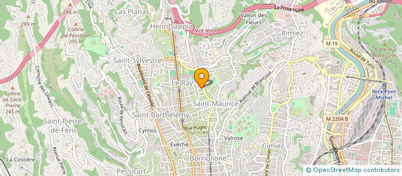 localisation de l'entreprise NANDOCOM à NICE