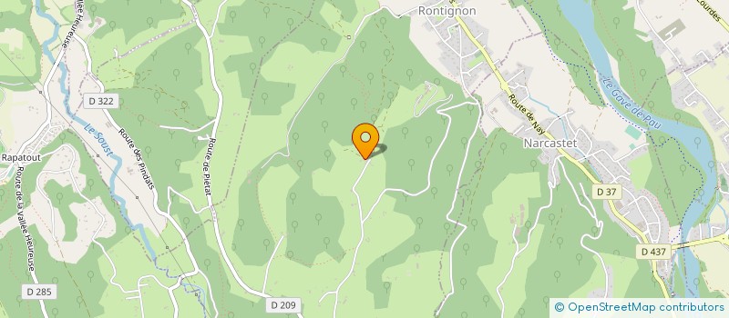 localisation de l'entreprise NANDOU SERVICES  RONTIGNON