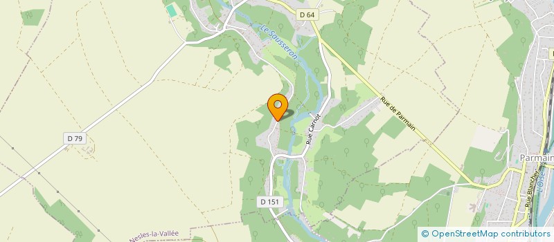 localisation de l'entreprise NANE  NESLES-LA-VALLEE