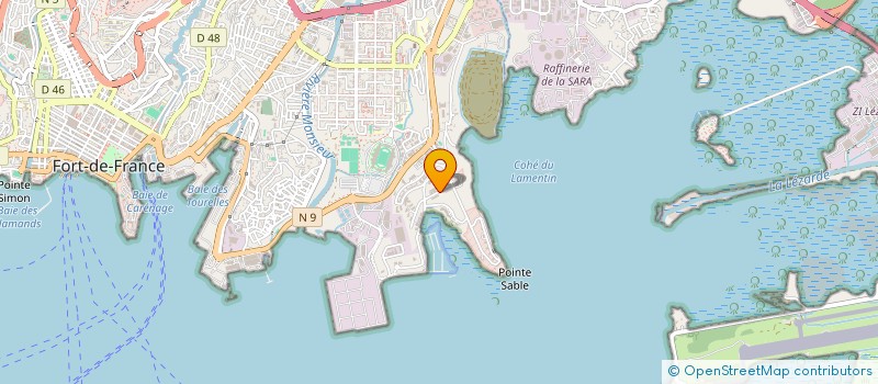 localisation de l'entreprise NANETRY TENA  FORT-DE-FRANCE