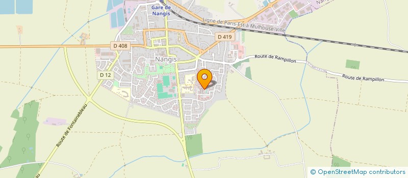 localisation de l'entreprise NANGIS JEUNES  NANGIS