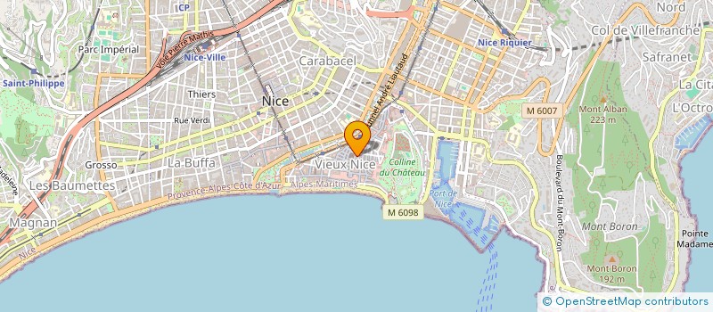 localisation de l'entreprise NANI à NICE