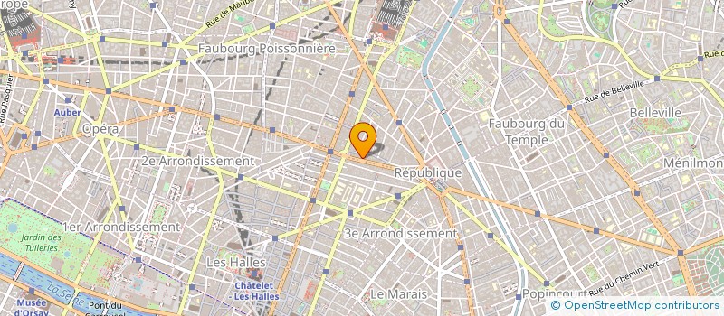 localisation de l'entreprise NANI à PARIS