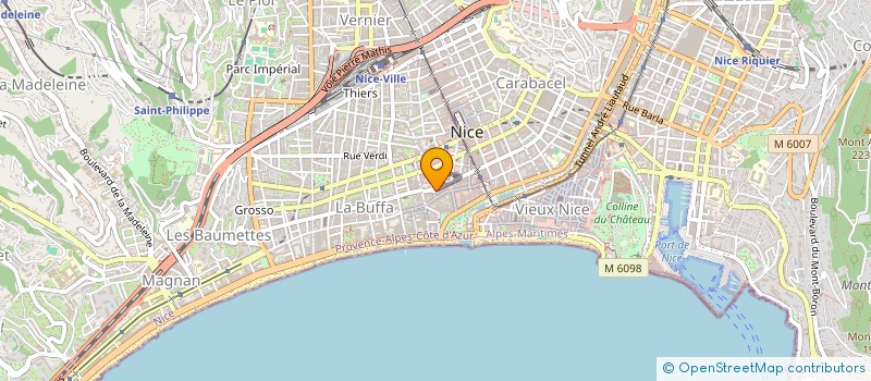 localisation de l'entreprise NANI à NICE
