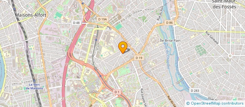 localisation de l'entreprise NANI COIFFURE  CRETEIL