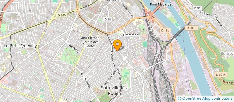 localisation de l'entreprise NANI DIFFUSION à SOTTEVILLE-LES-ROUEN