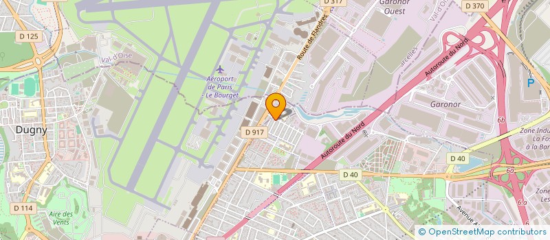 localisation de l'entreprise NANI LO à DRANCY