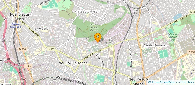 localisation de l'entreprise NANI MULTISERVICES à CLICHY