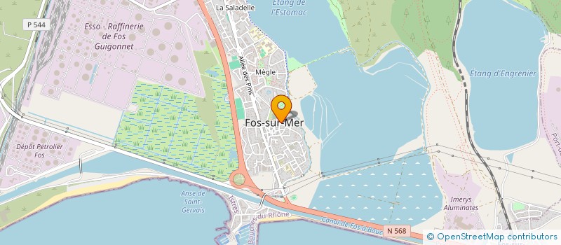 localisation de l'entreprise NANIE à FOS-SUR-MER