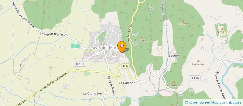 localisation de l'entreprise NANIE BEAUTE  CLEON D'ANDRAN