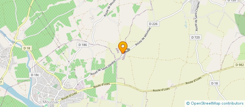 localisation de l'entreprise NANIGIL  SAINT-DEZERY