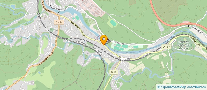 localisation de l'entreprise NANINE 2.0  DINOZE