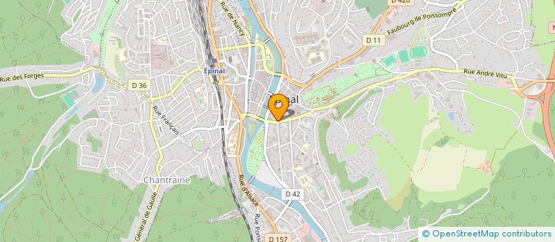 localisation de l'entreprise NANINE à EPINAL