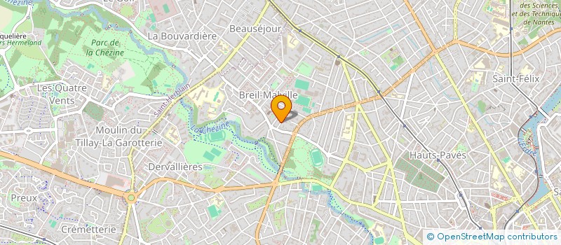 localisation de l'entreprise NANIWA à NANTES