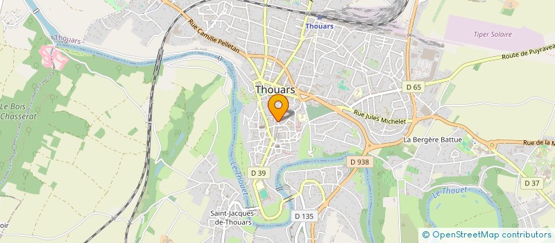 localisation de l'entreprise NANIX TECHNOLOGY  THOUARS