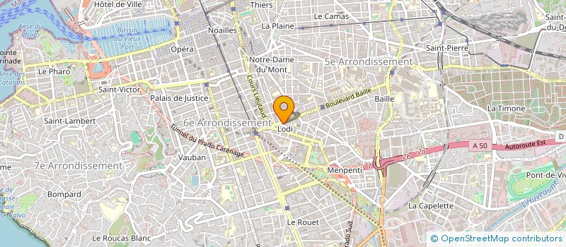 localisation de l'entreprise NANJI à MARSEILLE