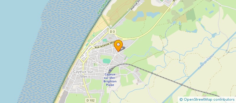 localisation de l'entreprise NANKU INVEST  CAYEUX-SUR-MER