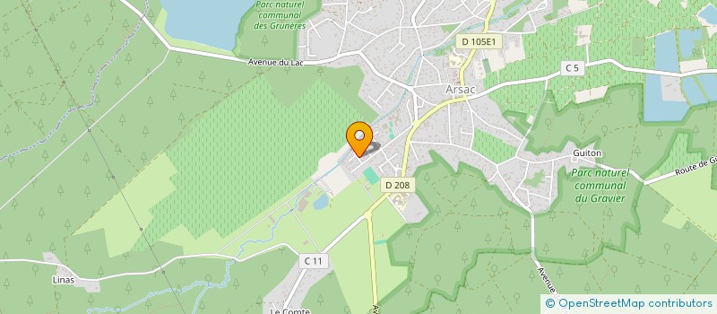 localisation de l'entreprise NANNIG  ARSAC