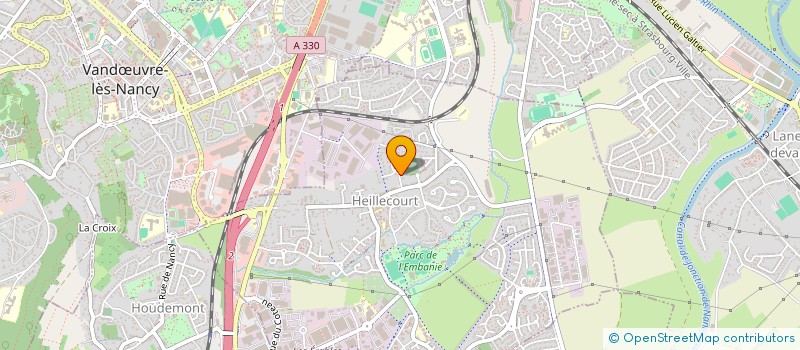 localisation de l'entreprise NANNY EDUCATION  HEILLECOURT