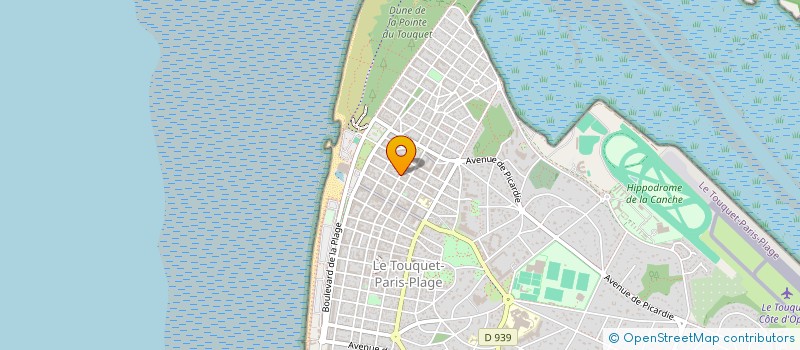 localisation de l'entreprise NANO 28 à LE TOUQUET-PARIS-PLAGE