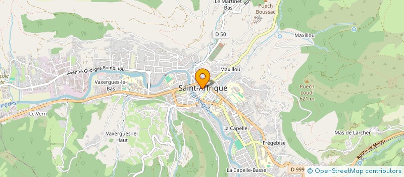 localisation de l'entreprise NANO  SAINT-AFFRIQUE