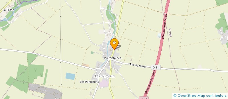 localisation de l'entreprise NANO  PREFONTAINES