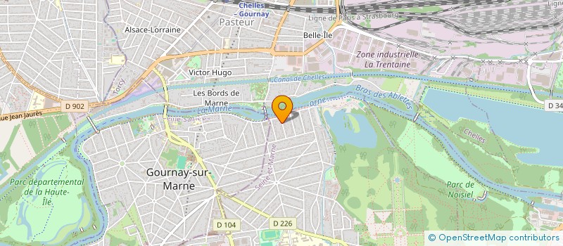 localisation de l'entreprise NANO AND CO  CHAMPS-SUR-MARNE