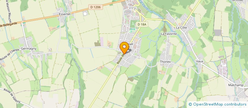 localisation de l'entreprise NANO IMMOBILIER  VIRY