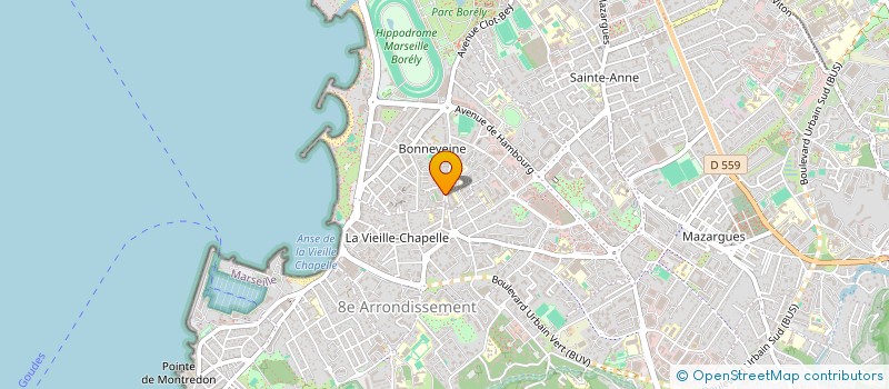 localisation de l'entreprise NANO-ROGER à MARSEILLE