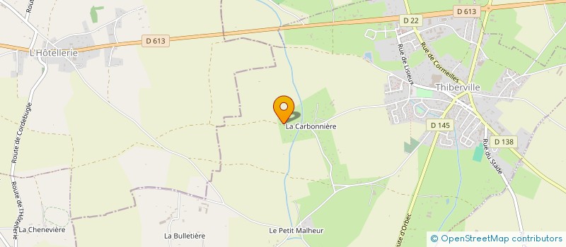 localisation de l'entreprise NANO TRANS  THIBERVILLE