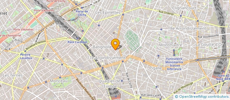 localisation de l'entreprise NANOCLOUD à PARIS