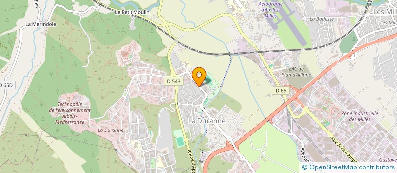 localisation de l'entreprise NANOCODE à AIX-EN-PROVENCE
