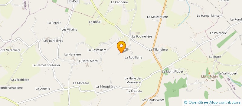 localisation de l'entreprise NANODE WATER TREATMENT PRODUCTS à PERCY-EN-NORMANDIE