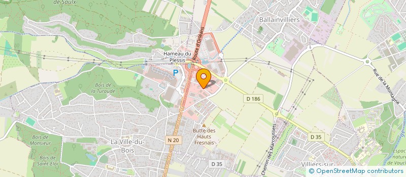 localisation de l'entreprise NANOE GROUP  BALLAINVILLIERS