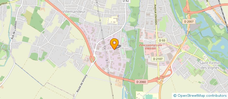 localisation de l'entreprise NANOGIGA à VILLEMANDEUR
