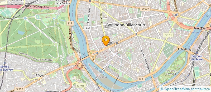 localisation de l'entreprise NANOLAB INDUSTRIES  BOULOGNE-BILLANCOURT